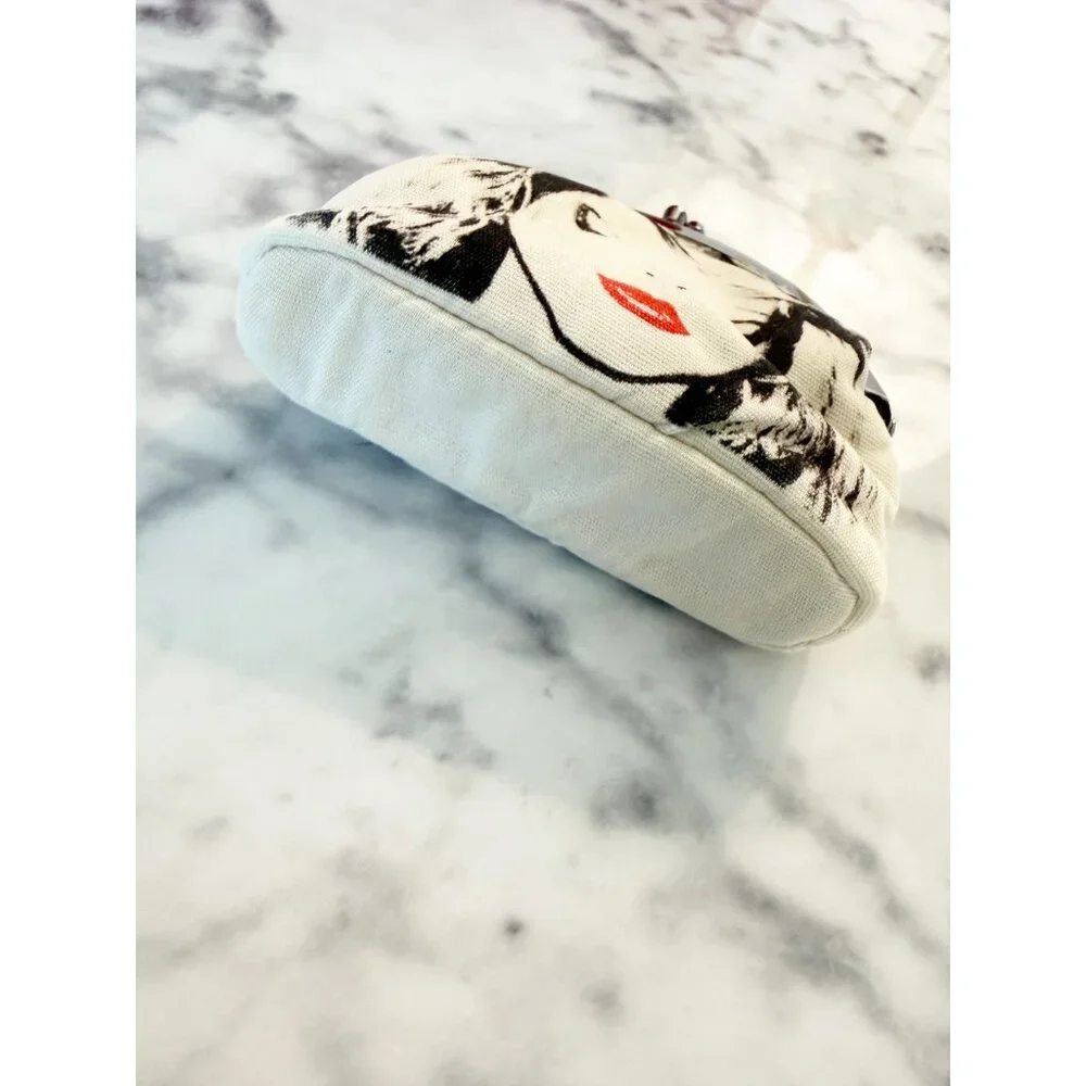 Andy Warhol x Philip Treacy Kiss Lock Coin Purse - Picture 12 of 13